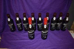 Nine 375ml Bottles of Niepoort LBV 1999 Port Bottled in 2003 and Two 375ml Bottles of Niepoort