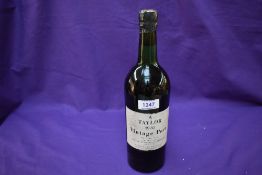 A bottle of Taylors 1970 Vintage Port, bottled 1972, shipped by Taylor Fladgate & Yeatman, Oporto,