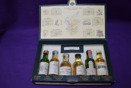 A Classic Malts of Scotland miniature gift set comprising, Talisker 10 year, Cragganmore 12 year,