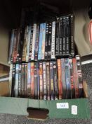 A large collection of DVDs, something for all the family.