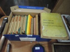 A selection of wood or cabinet makers design and reference books including Pittman and Frank