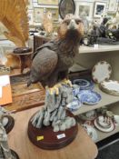 A Border Fine Arts figure study of an Eagle Master Of The Skies, B0529 ltd 154/750 no certificate