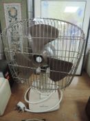 A vintage 70's desk top fan