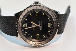 A gent's Breitling Chronospace wrist watch model: A56012.1, no: 10741 having a baton and Arabic