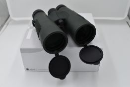 A pair of Hawke Endurance ED 12x50 binoculars in case and with original box