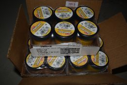 Five cartons of six sealed Berkley powerbait.