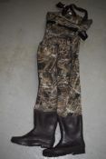 Pro Logic nylo stretch chest waders unused with tags,size 44/45.