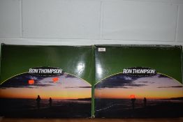 Two pairs of Ron Thompson Deluxe hip waders size 6 EU 40.