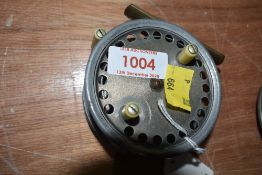 A Hardy brothers'The silver major' fly fishing reel(not turning,needs attention).