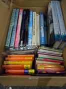 A selection of maps and ordnance survey guides including climbing interest