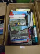 A selection of walking and local lake land interest books including Wainwright