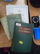 A selection of cabinet or woodworkers text books and good selection of local Windermere W.A Fell