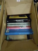 A selection of nautical and maritime ship and boat related books