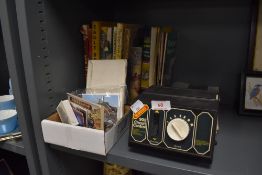 A Hornby 902 circuit control unit and an assortment of vintage railways related books and more.