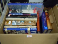 A selection of military war and aircraft related books