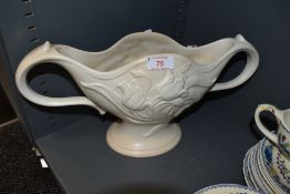 A Spode Velamour handled vase.