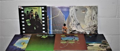 A lot of 6 original albums by Yes - progressive rock interest