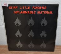 A copy of Inflammable Material by Stiff Little Fingers - first UK press / punk rock classic