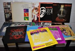 A lot of rock , pop and new wave samplers on various labels - 16 in total