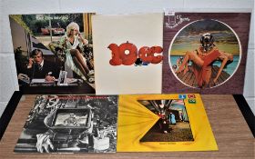 A lot of four original album by 10cc
