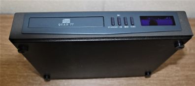 A Quad 77 compact disc player with remote control - superb high end quality item
