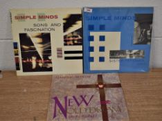 A lot of three Simple Minds album
