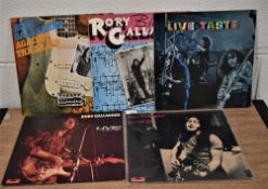A lot of Rory Gallagher and Taste albums