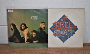 A lot of two original Free albums on Island