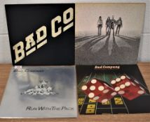A lot of four albums by Bad Company