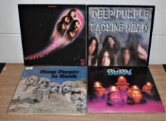 A lot of four early press UK Deep Purple pressings