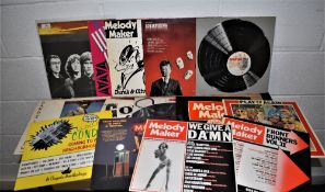 A lot of rock , pop and new wave samplers on various labels - 15 in total