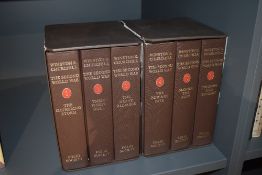 Folio Society. Churchill - The Second World War. 2000. Six volume set. Both slipcases with split