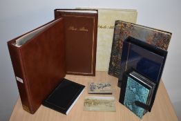 Postcards and Photographs. A selection of albums, predominately postcards. Much Maritime and