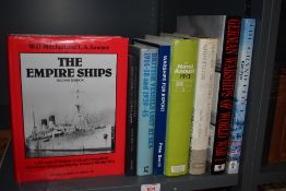 Naval. Warships and Battleships. A selection. (8)