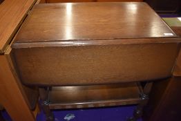 A mid to late 20th Century priory style tea trolley