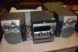 An Aiwa music centre