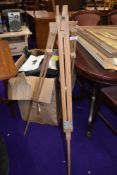An artists easel