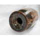 A studio pottery twin handled vase, with a brown ground and incised leaf and floral decoration, - Image 7 of 7