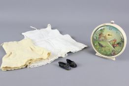 A Linen Dolls Dress, Petticoat and Leather Boots