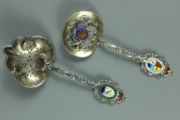 Two Sterling Silver Canadian Bon Bonieres