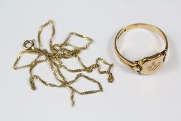 Gentleman's 18ct Yellow Gold Masonic Ring