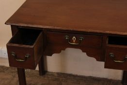 A Mahogany Lowboy