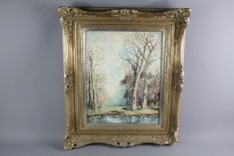 J. Becker Oil on Canvas