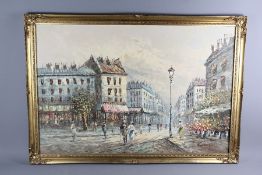 Caroline C. Burnett Contemporary Oil