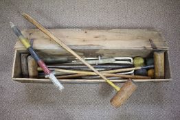 Boxed Croquet Set