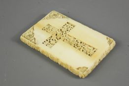19th Century Cantonese Ivory Card Case