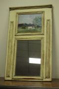 A Mirror in a Cream Frame