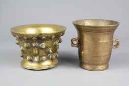 An 18th century Spanish Bronze Mortar