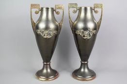 Pair of Art Nouveau Vases