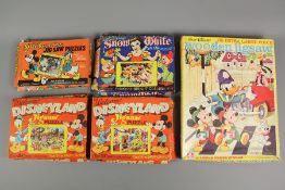 Charming Walt Disney Circa 1940's Jigsaw Puzzles
